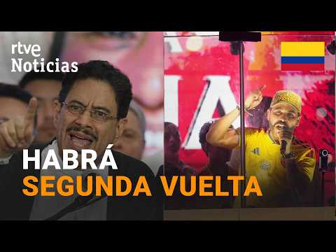 ELECCIONES COLOMBIA| Habrá SEGUNDA VUELTA entre la ULTRADERECHA y la IZQUIERDA |RTVE Noticias thumbnail