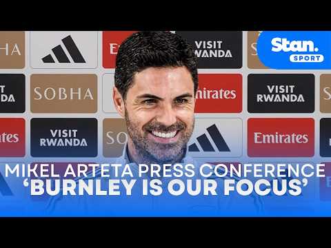 'Burnley is ALL that matters for us' ? Mikel Arteta on Arsenal's focus | FULL PRESS CONFERENCE thumbnail