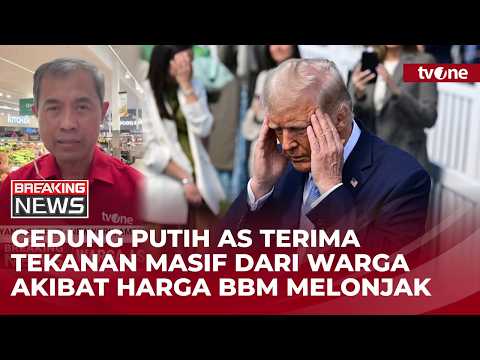 [BREAKING NEWS] Warga AS Panik! Harga BBM, Kebutuhan Pokok dan Inflasi Meroket | tvOne thumbnail