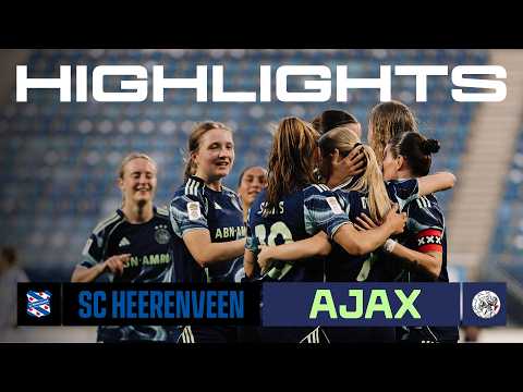 European football secured ✅ | Highlights sc Heerenveen - Ajax Vrouwen | Vrouwen Eredivisie thumbnail