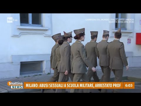 Abusi scuola militare di Milano, docente arrestato - 1mattina News 05/06/2026 thumbnail