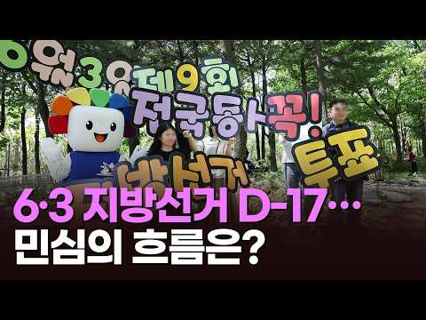 6·3 지방선거 D-17…민심의 흐름은? [뉴스현장] thumbnail