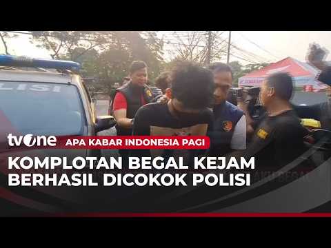 Polisi Tangkap Komplotan Pelaku Begal di Jakarta | AKIP tvOne thumbnail