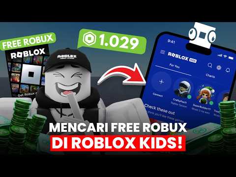MENCARI FREE ROBUX DI ROBLOX KIDS?? TERNYATA BISA.... thumbnail