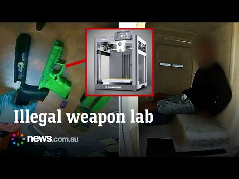 Police bust alleged illegal 3D gun operation north of Brisbane thumbnail