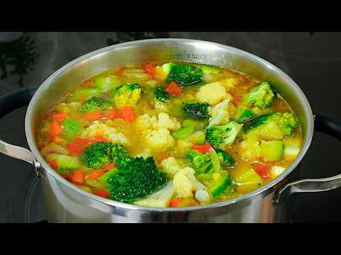This vegetable soup saved me from surgery! I make this healthy vegetable soup every day. thumbnail