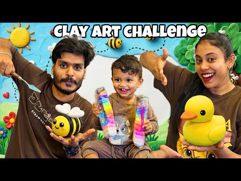 COUPLE CLAY ART CHALLENGE ? thumbnail