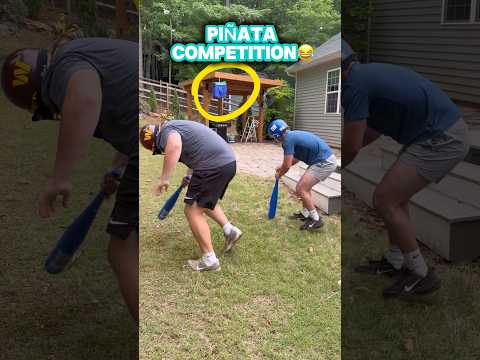 Blindfolded Piñata Competition 😂 @wonderballsusa  code: “insane” 25% off thumbnail