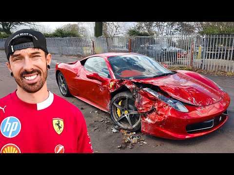 REBUILDING THE CHEAPEST FERRARI 458  thumbnail