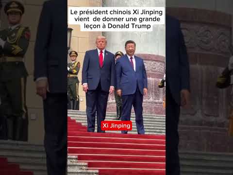 Urgence: Xi Jinping £nvoie un messag€ f0rt a Trump #China thumbnail