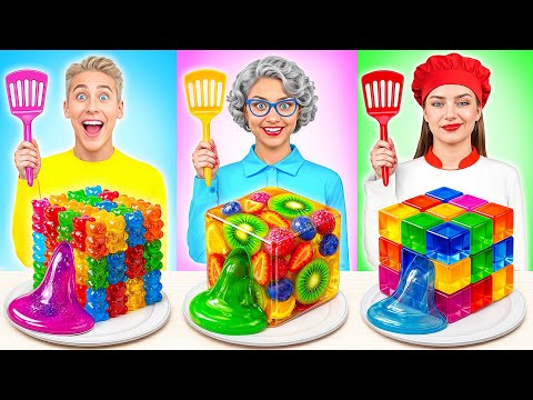 Reto De Cocina Yo vs Abuela | Recetas de Comida Increíbles de Multi DO Challenge thumbnail