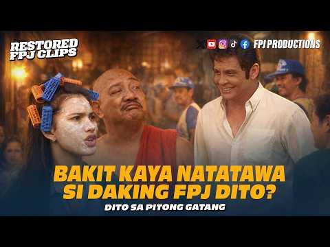 Bakit kaya natatawa dito si FPj kay Kapitana Lambing? | Dito sa Pitong Gatang | Fernando Poe Jr. thumbnail
