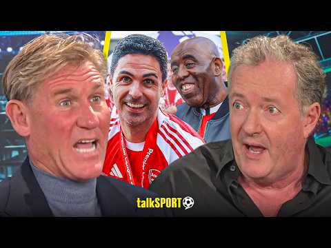 Simon Jordan & Piers Morgan's HEATED CLASH on Arsenal's Title Win, AFTV DIG and Politics in Sport! thumbnail