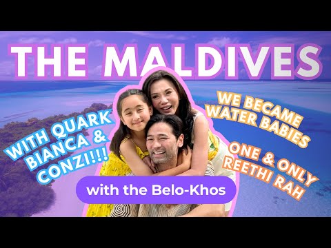 Diving into the Maldives with The Belo-Khos | One & Only Reethi Rah, Water Life, Family Time & More thumbnail