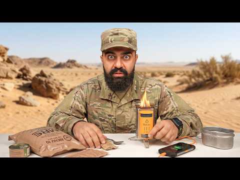 جربنا أكل الجيش في الصحراء.. ومعاه أغرب آلة في العالم thumbnail