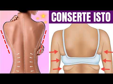 12 MIN Para Emagrecer os Braços e Costas |Treino Em Casa thumbnail