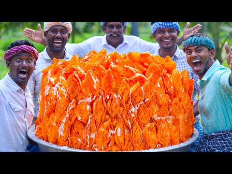 SWEET KHAJA PURI | Layered Crispy Dessert Street Food Cooking in Village | Indian Sweet Recipe thumbnail