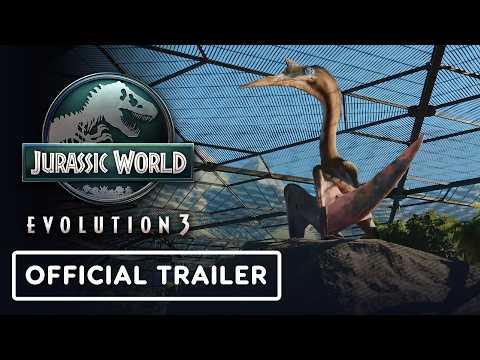 Jurassic World Evolution 3 - Official Update 1.3 Highlights Trailer thumbnail