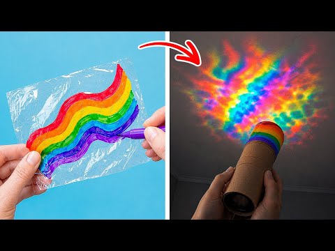 TOP IDEAS 🌈✨ Easy Rainbow Crafts and Decorations for Your Room thumbnail