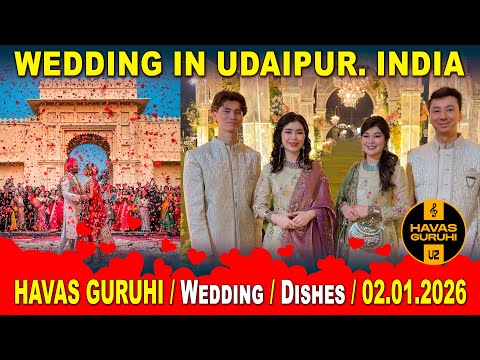 HAVAS guruhi at the Wedding in Udaipur / Dishes - INDIA / 02.01.2026 thumbnail