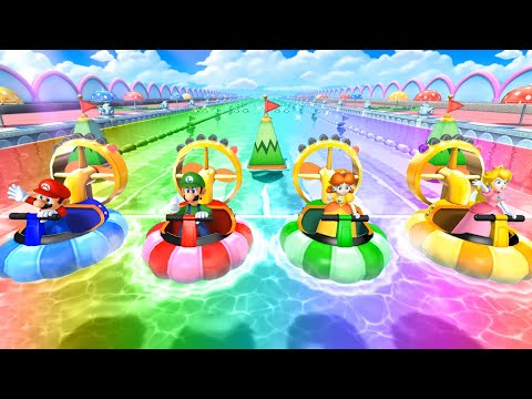 Mario Party 10 - Minigames - Mario vs Wario vs Luigi vs Peach ( Very Hard CPU ) thumbnail