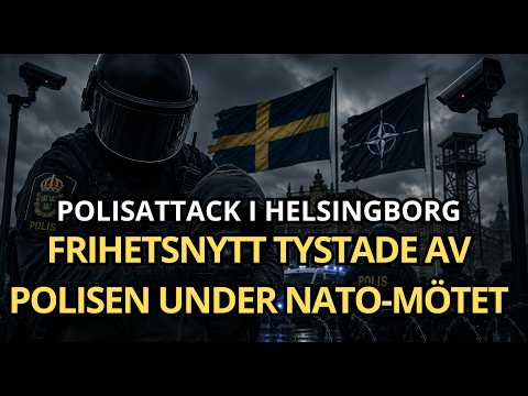 SKANDALEN! Polisen slog till mot Frihetsnytt - Vill tysta kritisk granskning av Nato-mötet thumbnail