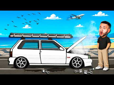 FIAT UNO EXPLODIU MOTOR nesse JOGO BRASILEIRO de ARRANCADA thumbnail