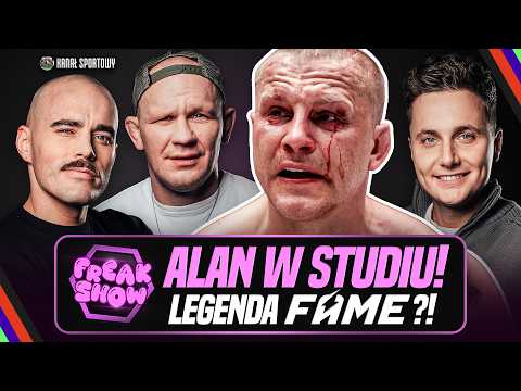 FREAK SHOW: ALAN W STUDIU! LEGENDA FAME?! TURSKI, MŚCIWUJEWSKI I PASTERNAK ZAPRASZAJĄ thumbnail