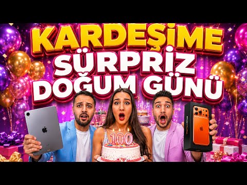 SÜRPRİZ DOĞUM GÜNÜ ‼️ KARDEŞİME SÜRPRİZ DOĞUM GÜNÜ YAPTIK ‼️@BETERBÖCÜKTÜRKİYE  thumbnail