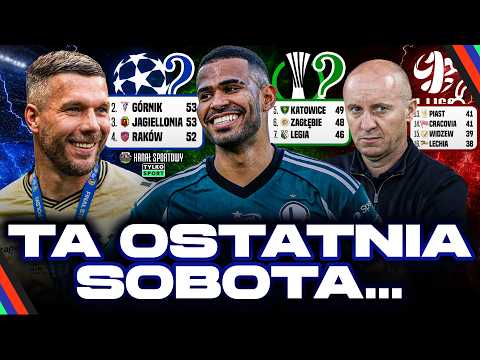 EKSTRAKLASA: OSTATNIA KOLEJKA! + BOREK, ŚWIERCZEWSKI, ENGEL, KŁOS: MECZ LEGEND POLSKA - ANGLIA! thumbnail