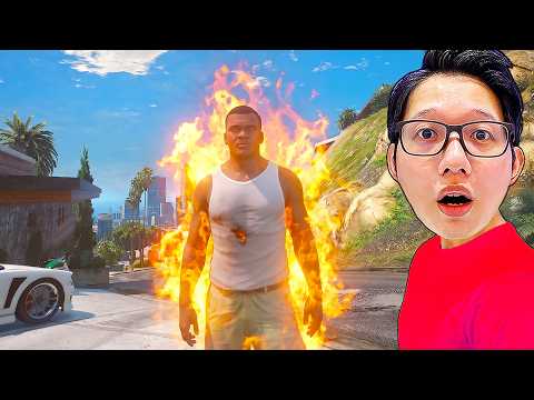 GTA5都市傳說【焰人】在洛聖都了，小富變身為特殊消防隊抓補焰人！？ thumbnail