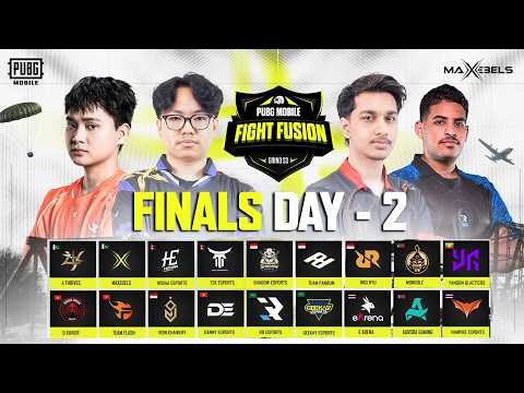 PUBGM FIGHT FUSION S3 | FINALS DAY 2 | MAXEBELS GRIND SERIES | #Ft. #4T #HORAA #FL #R8 #AURORA #EA thumbnail