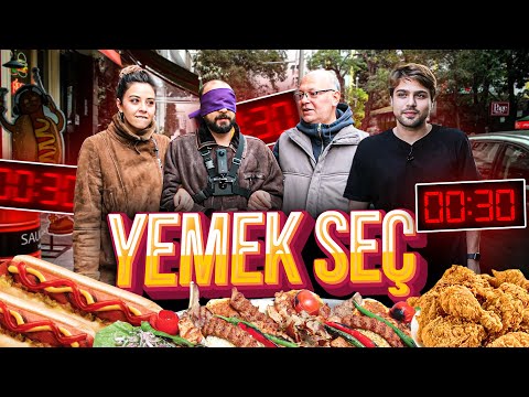 Sokakta Gözü Kapalı Yemek Seç | 30 Saniyen Var! thumbnail