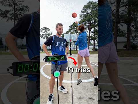 Timer decides the number of trickshot attempts ? #trickshot #timer #challenge #jakethejuice thumbnail
