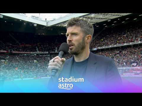 Michael Carrick's FULL speech after Manchester United's final home game of the season thumbnail