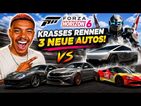 ?RENNEN GEGEN EINEN CYBORG!! + GEILE NEUE AUTOS..!!?| Forza Horizon 6 #7 thumbnail