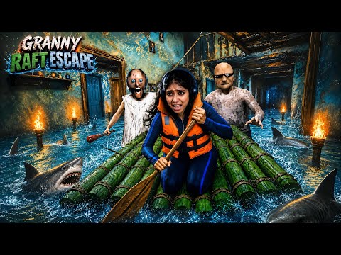 GRANNY NEW UPDATE ? | NEW RAFT ESCAPE + Enemies & Hidden Places! thumbnail