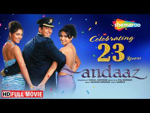 Akshay Kumar, Priyanka Chopra & Lara Dutta का Love Triangle | 23 Years of Andaaz | Full HD Movie thumbnail