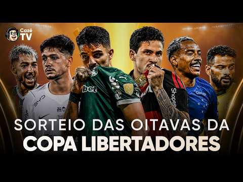 SORTEIO DAS OITAVAS DE FINAL DA LIBERTADORES E SUL-AMERICANA 2026 thumbnail