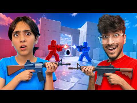 I Challenged my Sister to Roblox Rivals 😱 thumbnail
