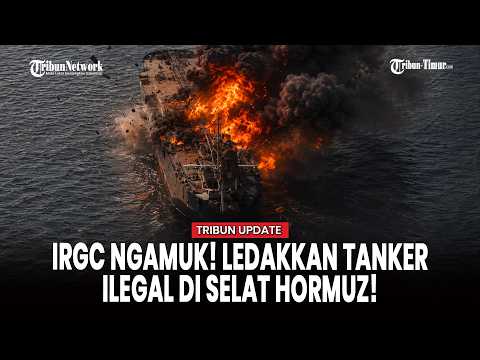 Detik-detik IRGC Hantam Tanker Ilegal yang Bawa Barang Selundupan thumbnail