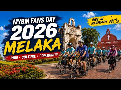 Brompton Community Ride in UNESCO Melaka 🇲🇾 thumbnail