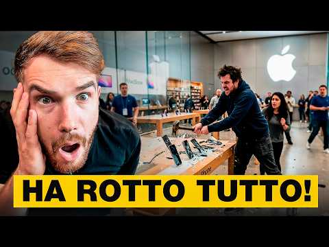 100.000€ DI DANNI IN UN APPLE STORE! thumbnail