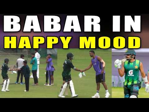 Babar Azam met with Bangladeshi players further practice session thumbnail