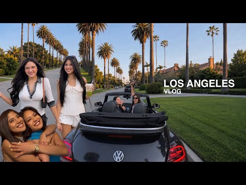 LA travel vlog • girls trip itinerary, shopping, and more mukbang! ??? thumbnail