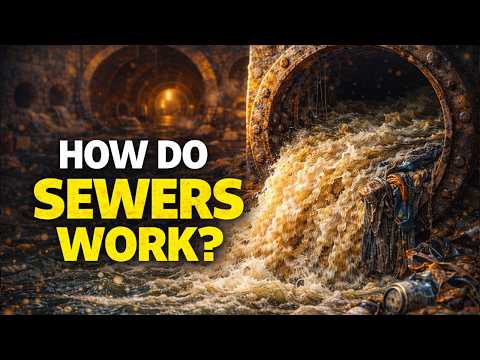 How Sewer Systems Work – From Flush to Treatment Plant, Wastewater Process, Sewer Network and Water thumbnail