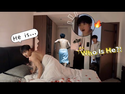 Catching My Boyfriend On A Date In Our Bed💔... With Another Guy?! — The Cheating Prank🤣 thumbnail