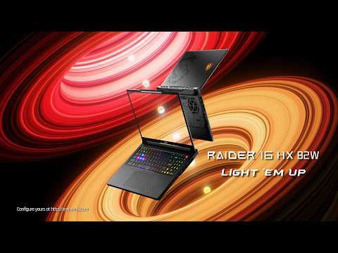 Raider 16 HX B2W - Light 'em Up | MSI thumbnail