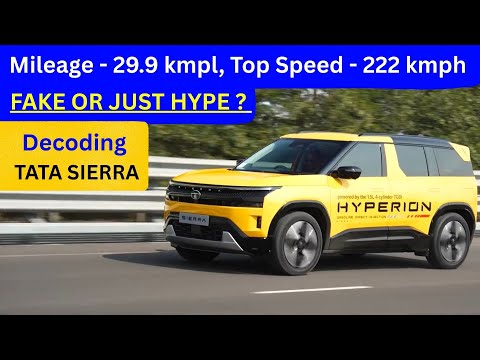 Tata Sierra mileage test is fake?? Reality of Tata Sierra Fake marketing by The Motozip. thumbnail