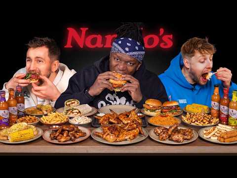 SIDEMEN RANK THE ENTIRE NANDOS MENU thumbnail